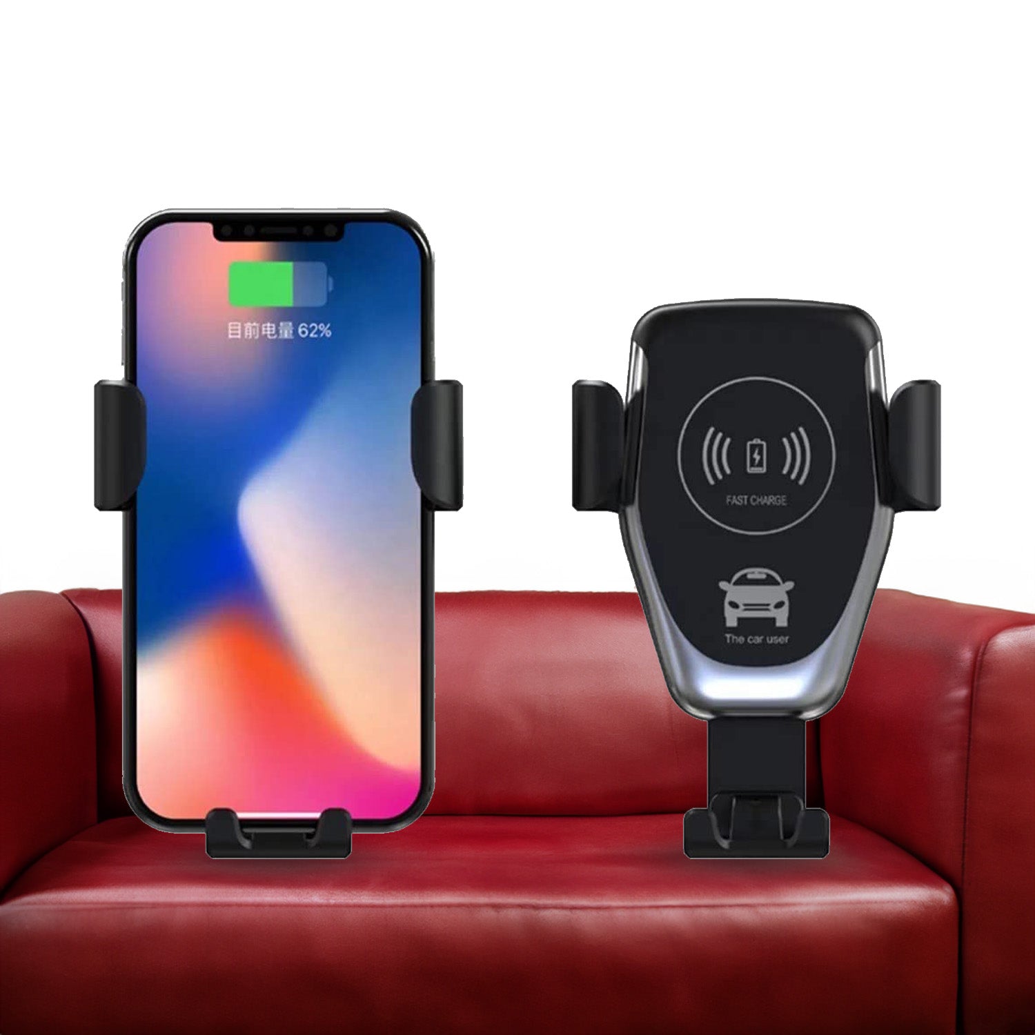 7042 Car Phone Holder Wireless Car Charger 10W Qi Fast Charging Car Charger Gravity Auto Clamping 360° Rotation Air Vent Car Mount Holder 7042 Car Phone Holder Wireless Car Charger 10W Qi Fast Charging Car Charger Gravity Auto Clamping 360° Rotation Air Vent Car Mount Holder